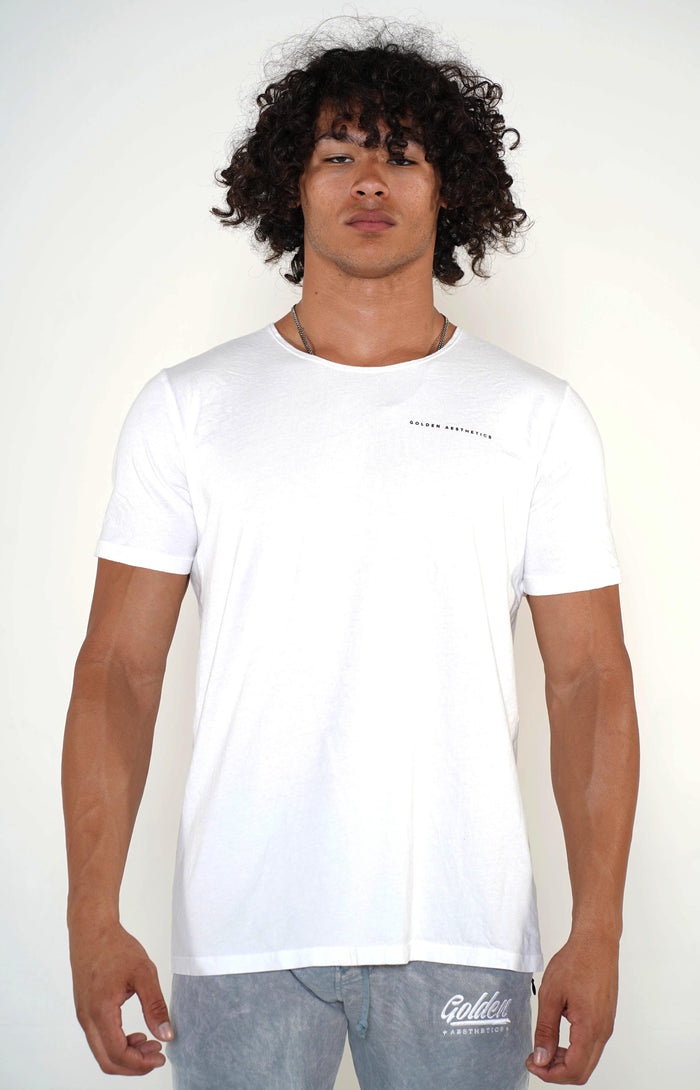 Men's Optic Scoop Neck T-Shirt - Golden Aesthetics