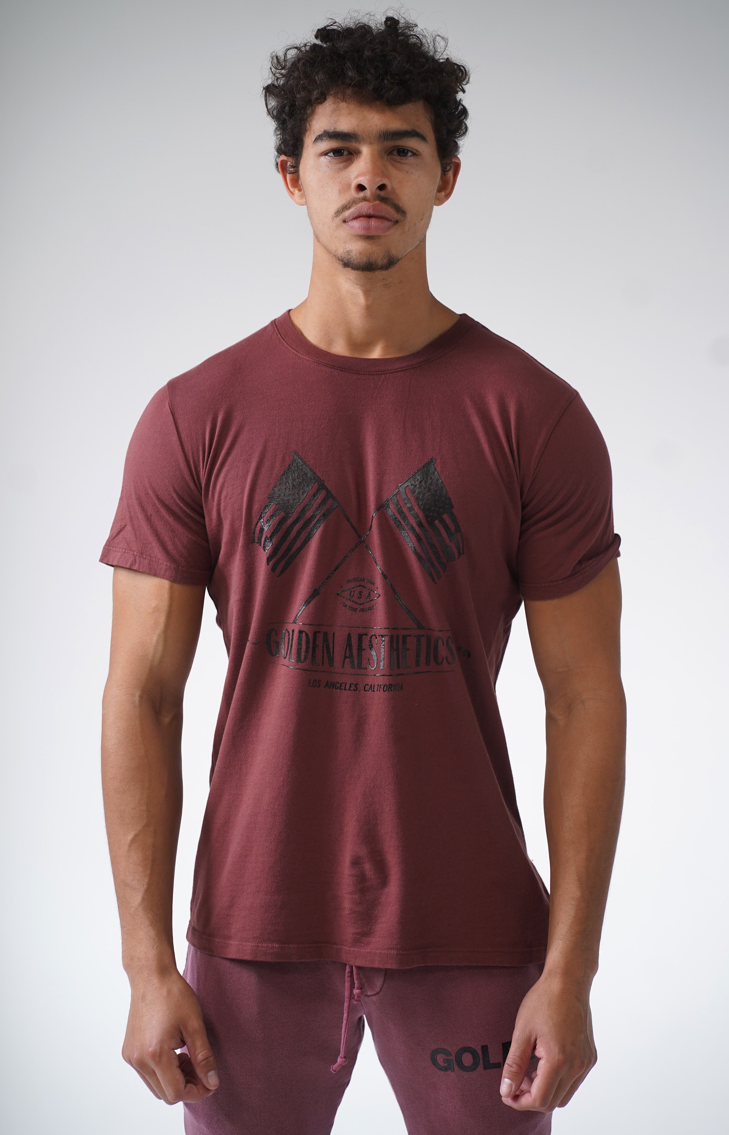 Burgundy America T-Shirt