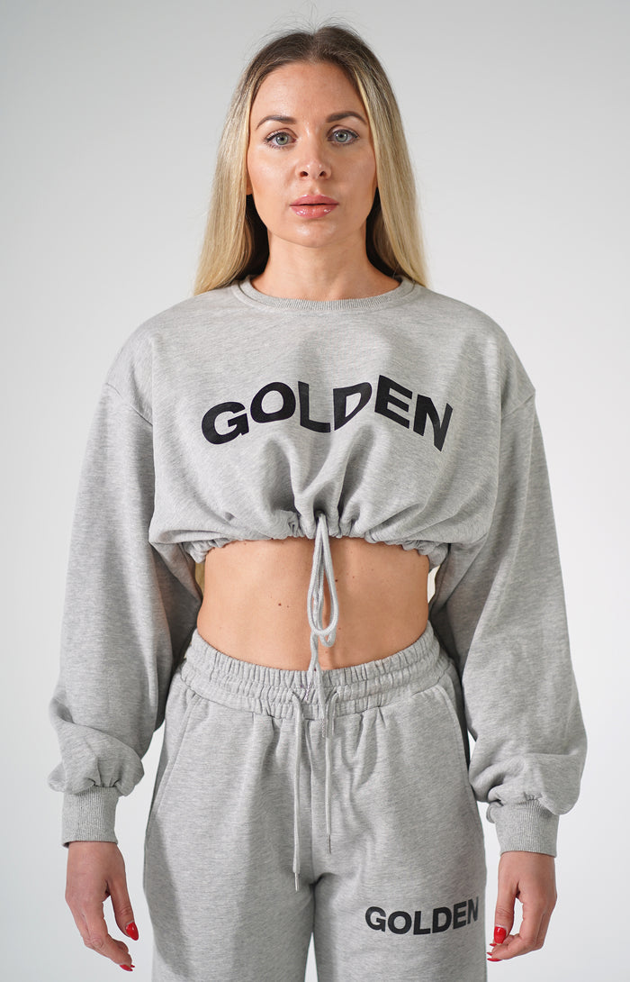 Grey Golden Sweatsuit