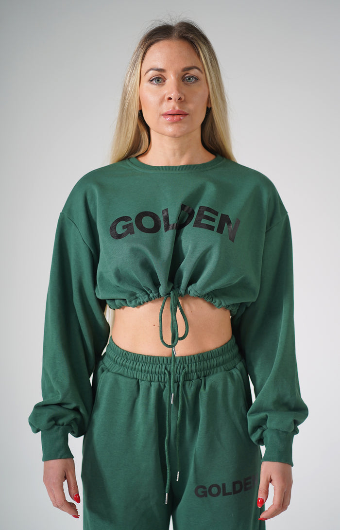 Green Golden Sweatsuit