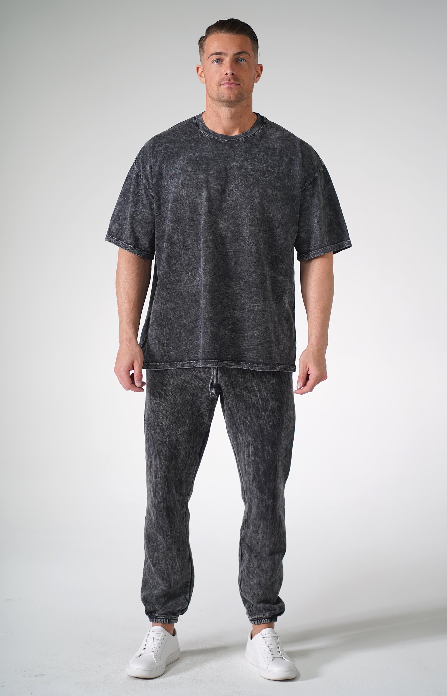 Mineral Black Slub T-Shirt