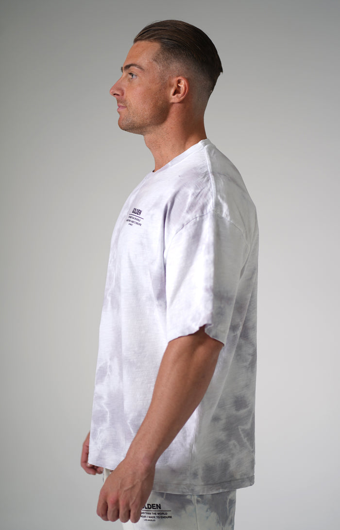 Diamond Tie Dye Slub T-Shirt