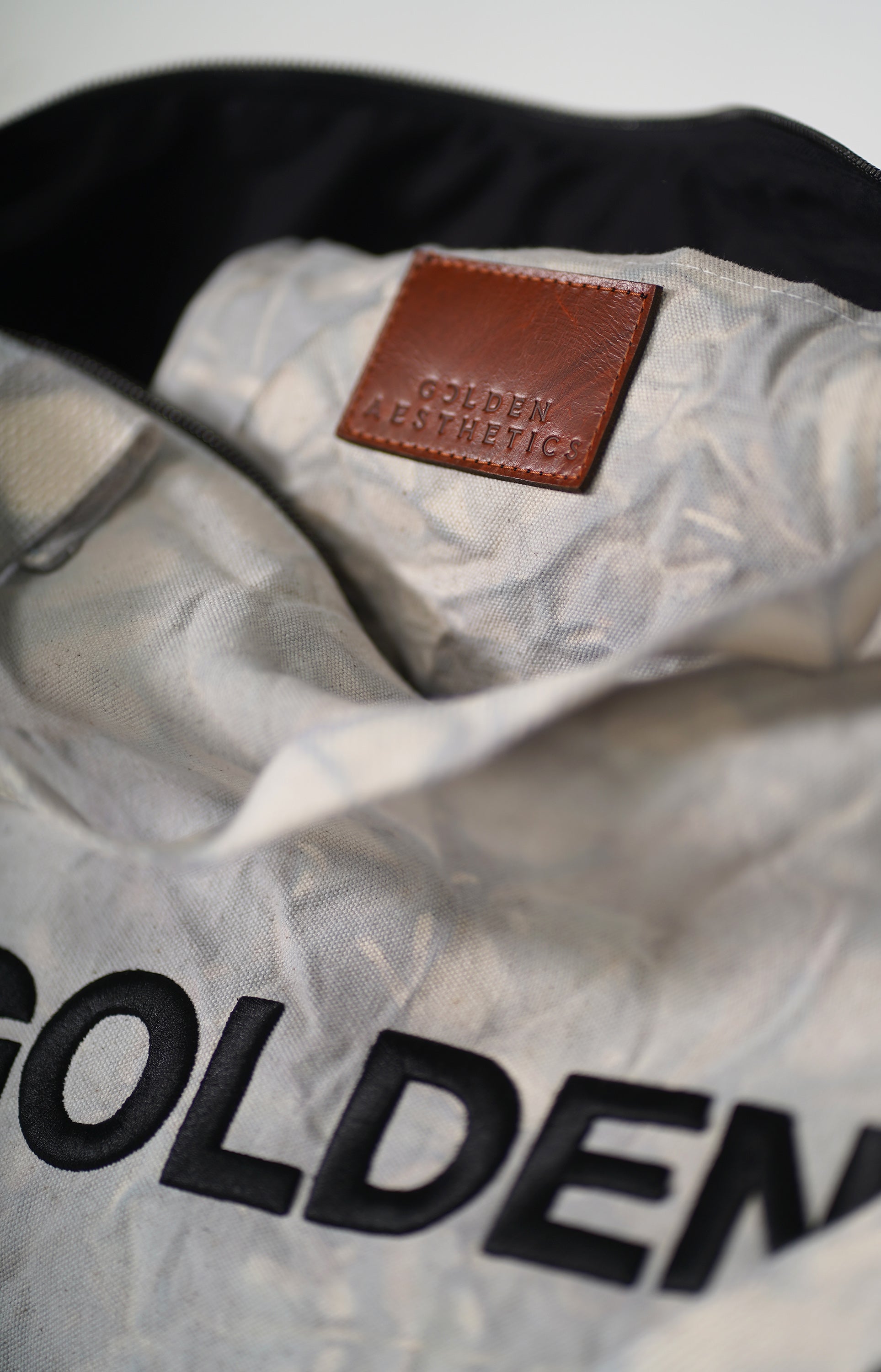 Golden Aesthetics Diamond Tie Dye Gym Bag