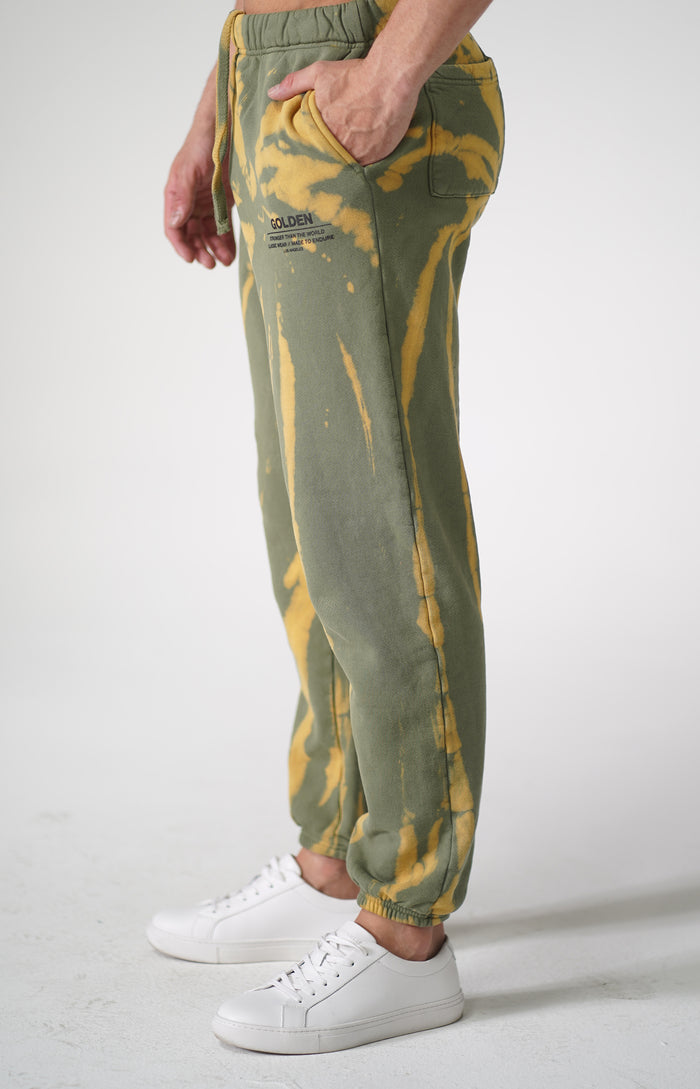 Olive Tie Dye Classic Joggers