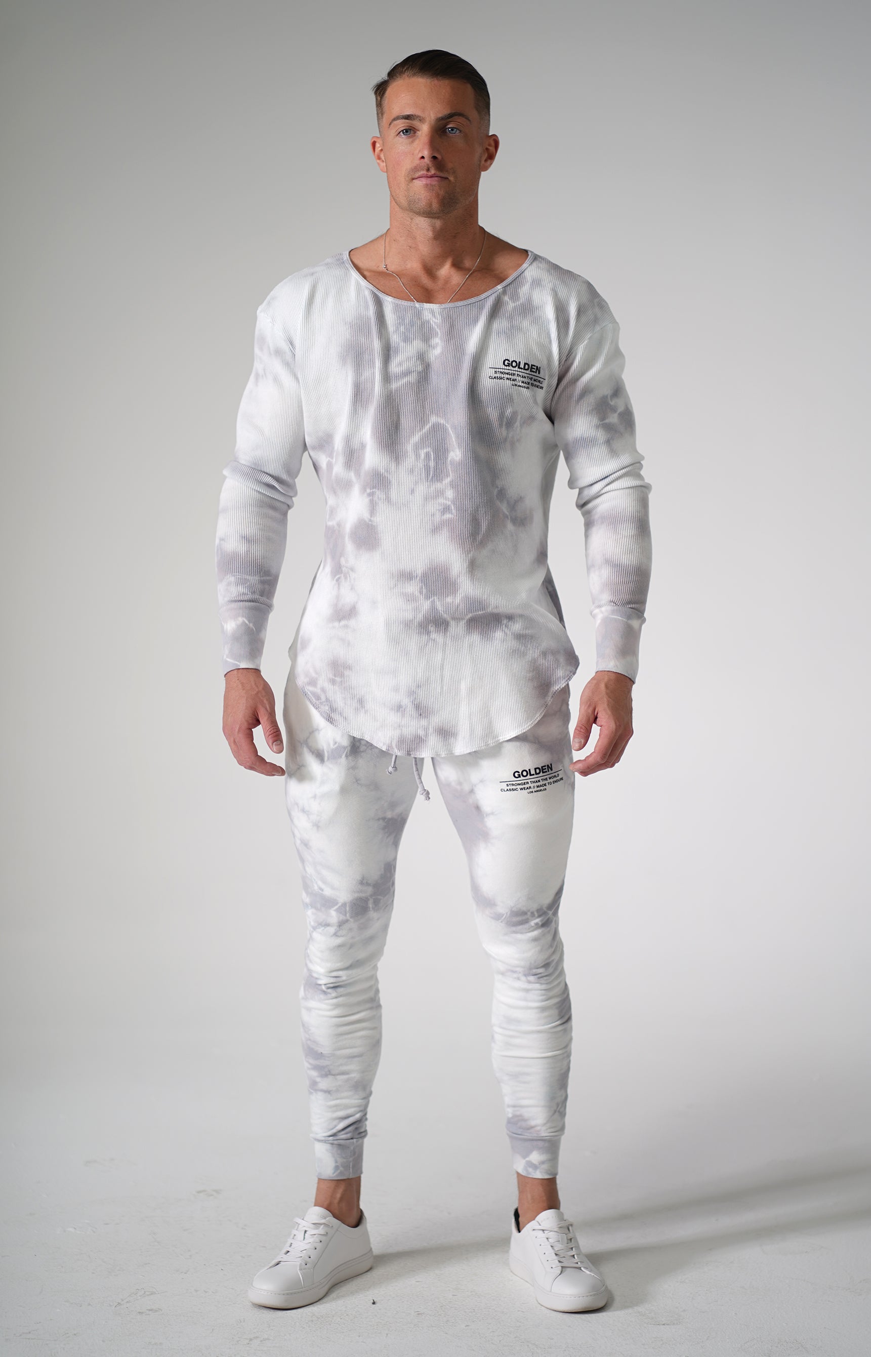 Diamond Tie Dye Track Pants