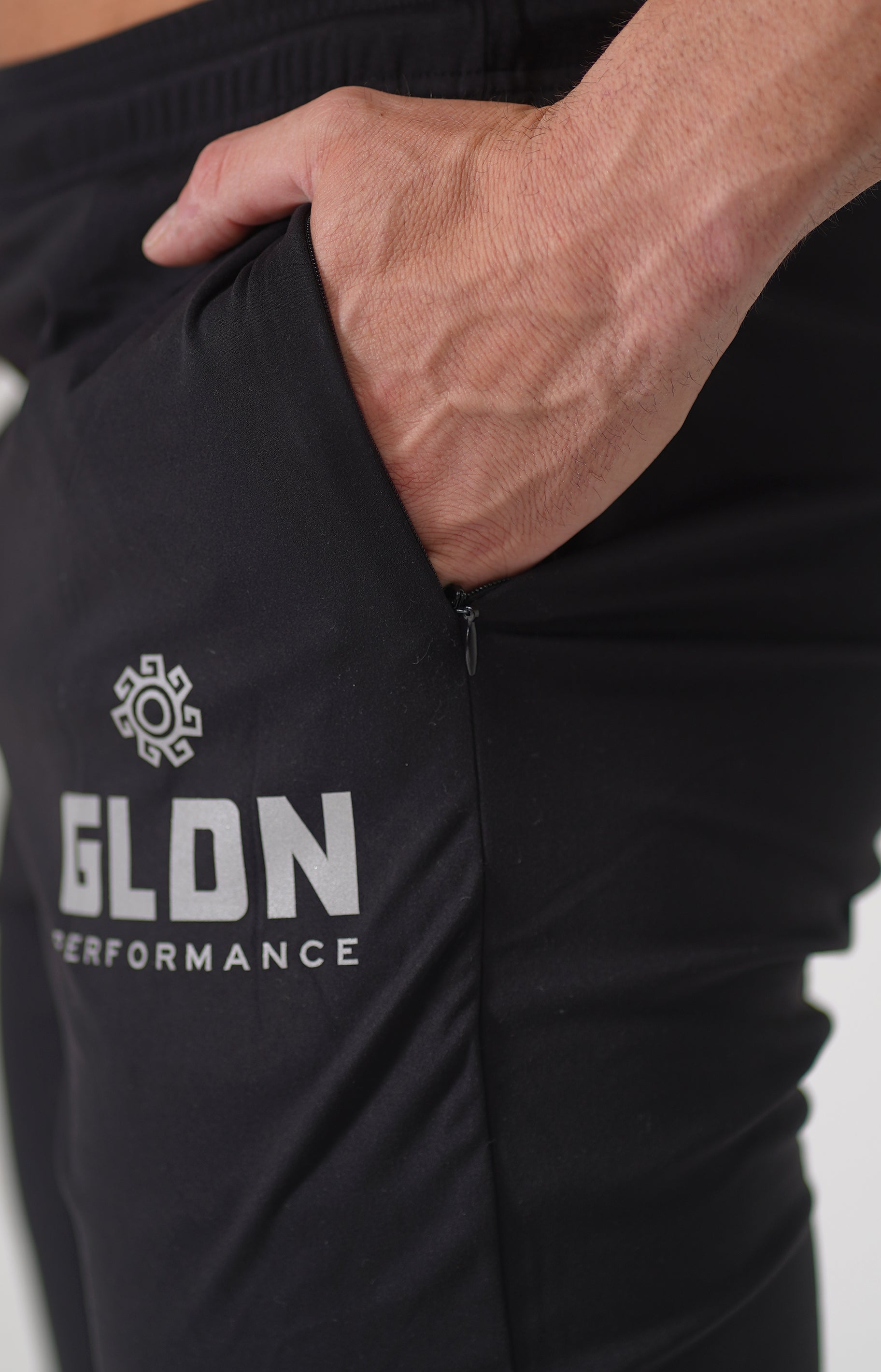 Black GLDN High Performance Track Pants