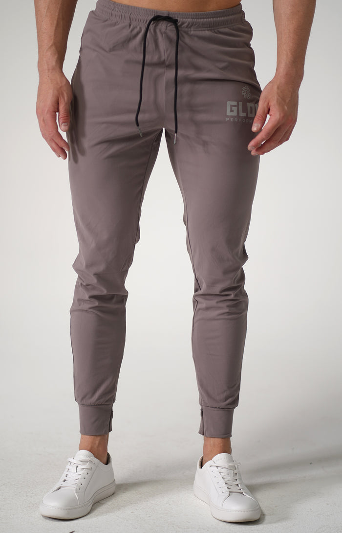 Khaki GLDN High Performance Track Pants