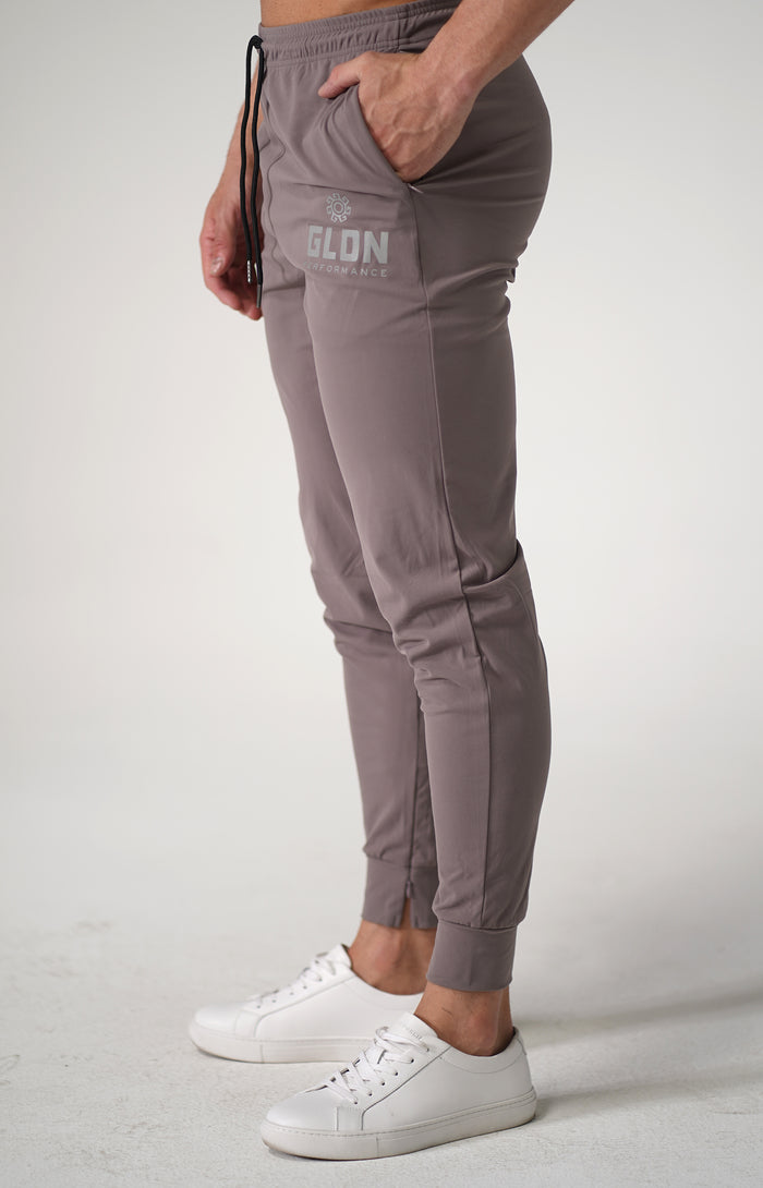 Khaki GLDN High Performance Track Pants