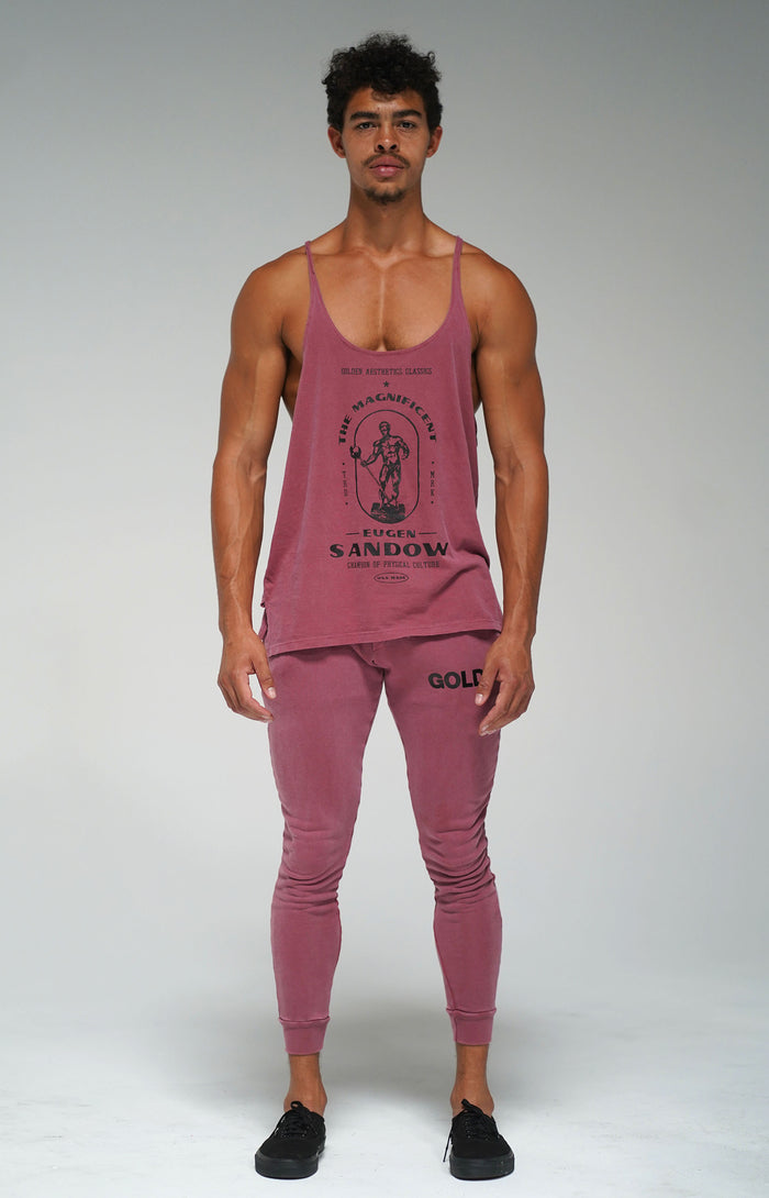 Vintage Wine Eugen Sandow Stringer