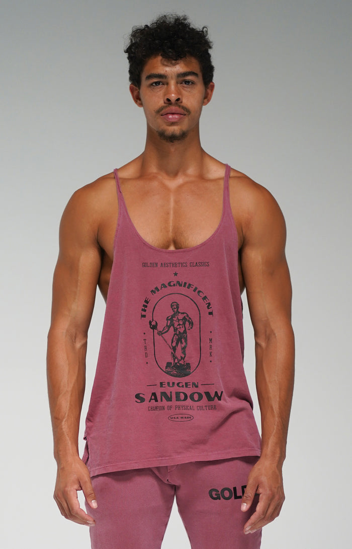 Vintage Wine Eugen Sandow Stringer