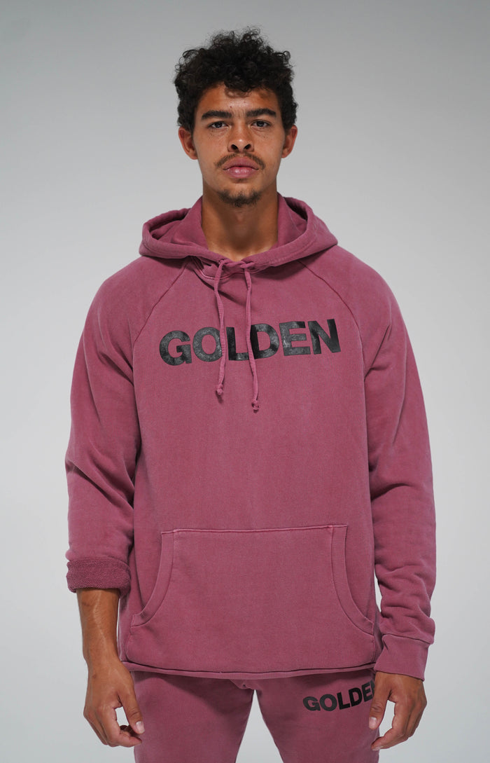 Vintage Wine Golden Hoodie