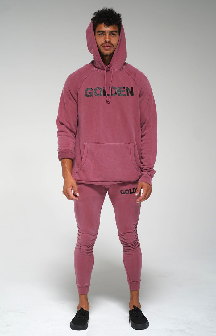 Vintage Wine Golden Hoodie