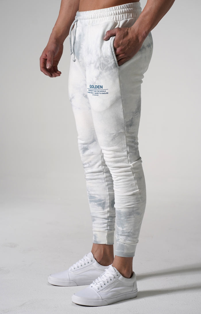 Marble Tie Dye Golden Joggers