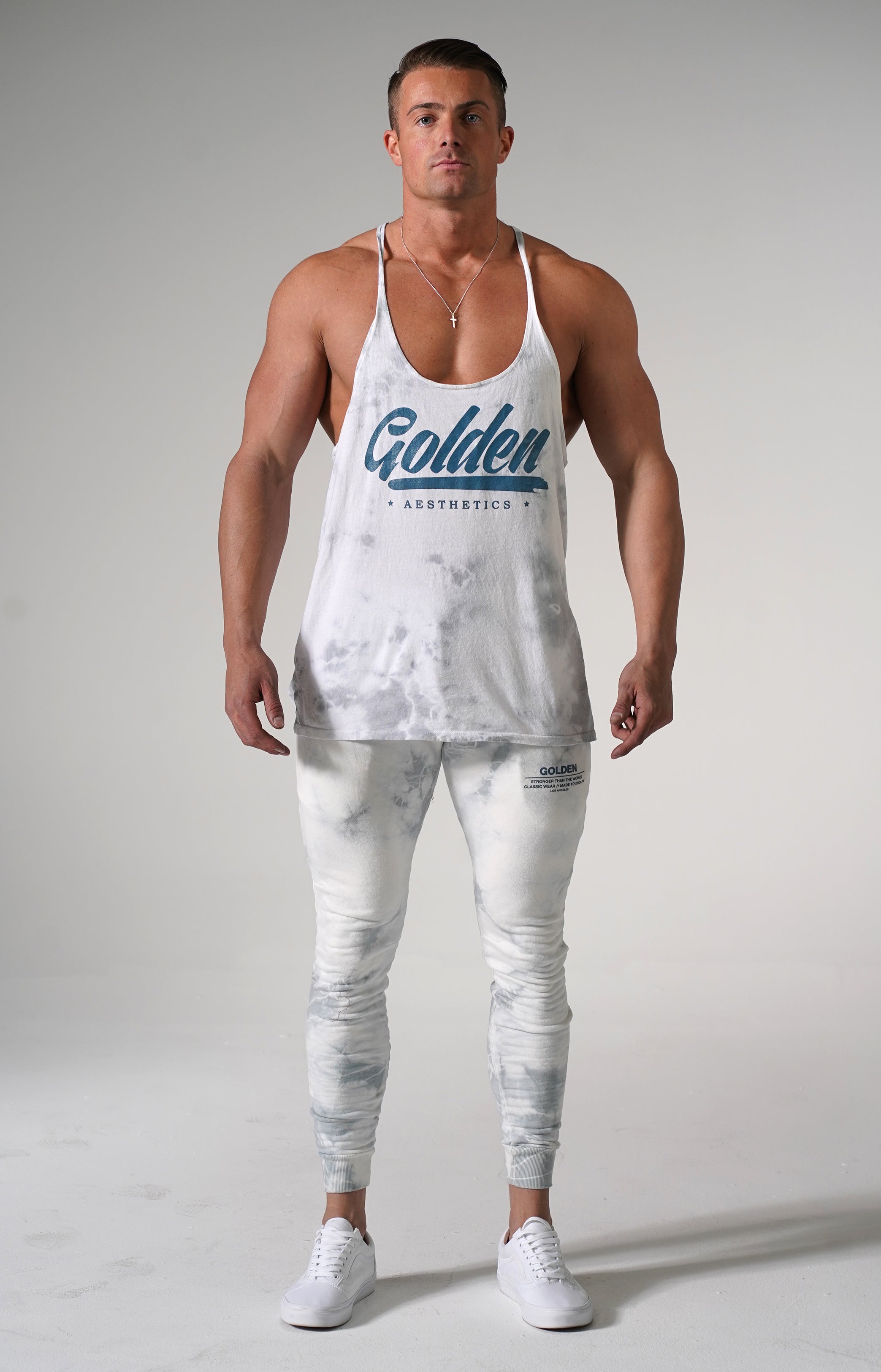 Marble Tie Dye Golden Stringer