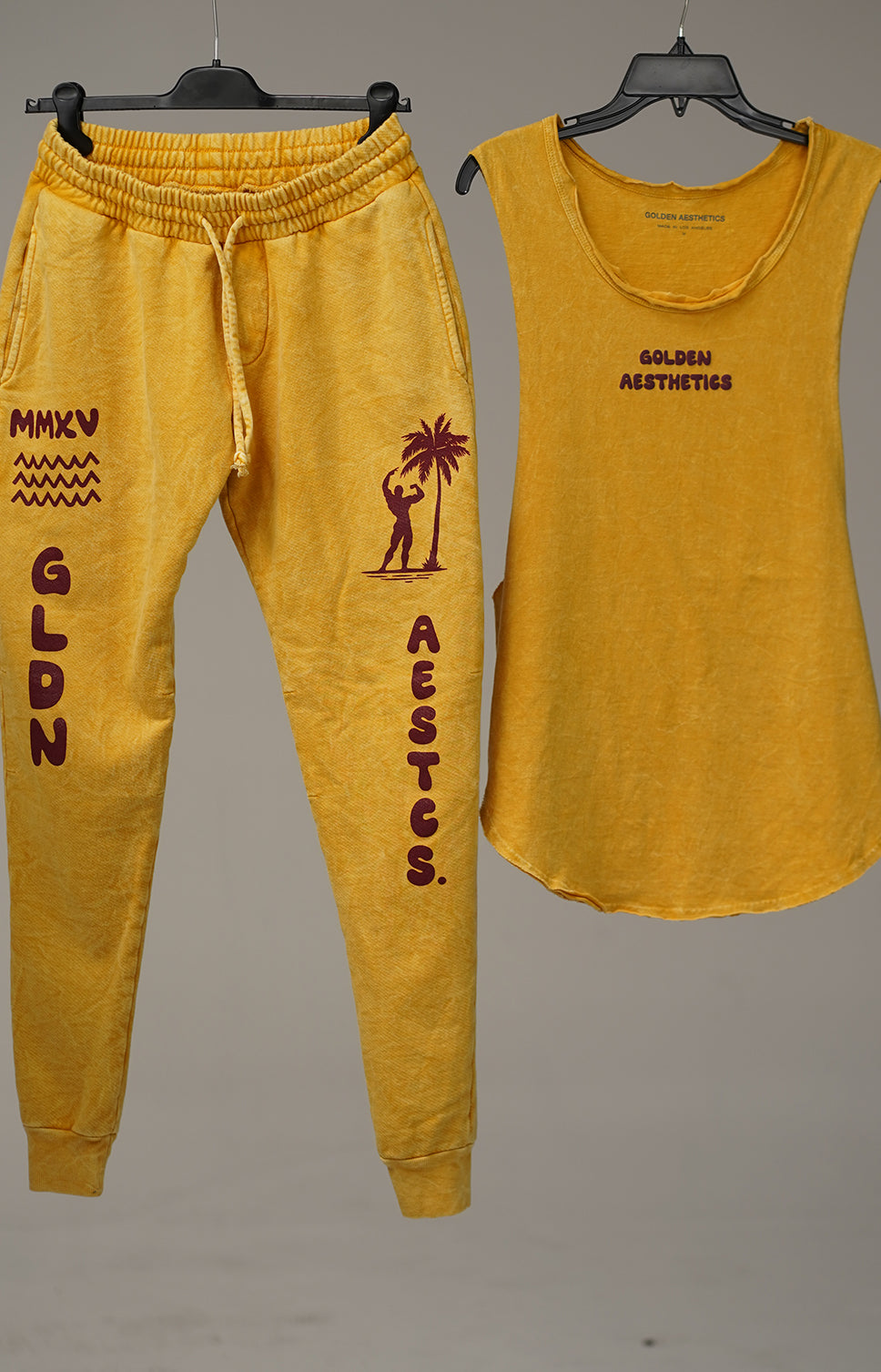 Yellow Classic Mineral Muscle Tank