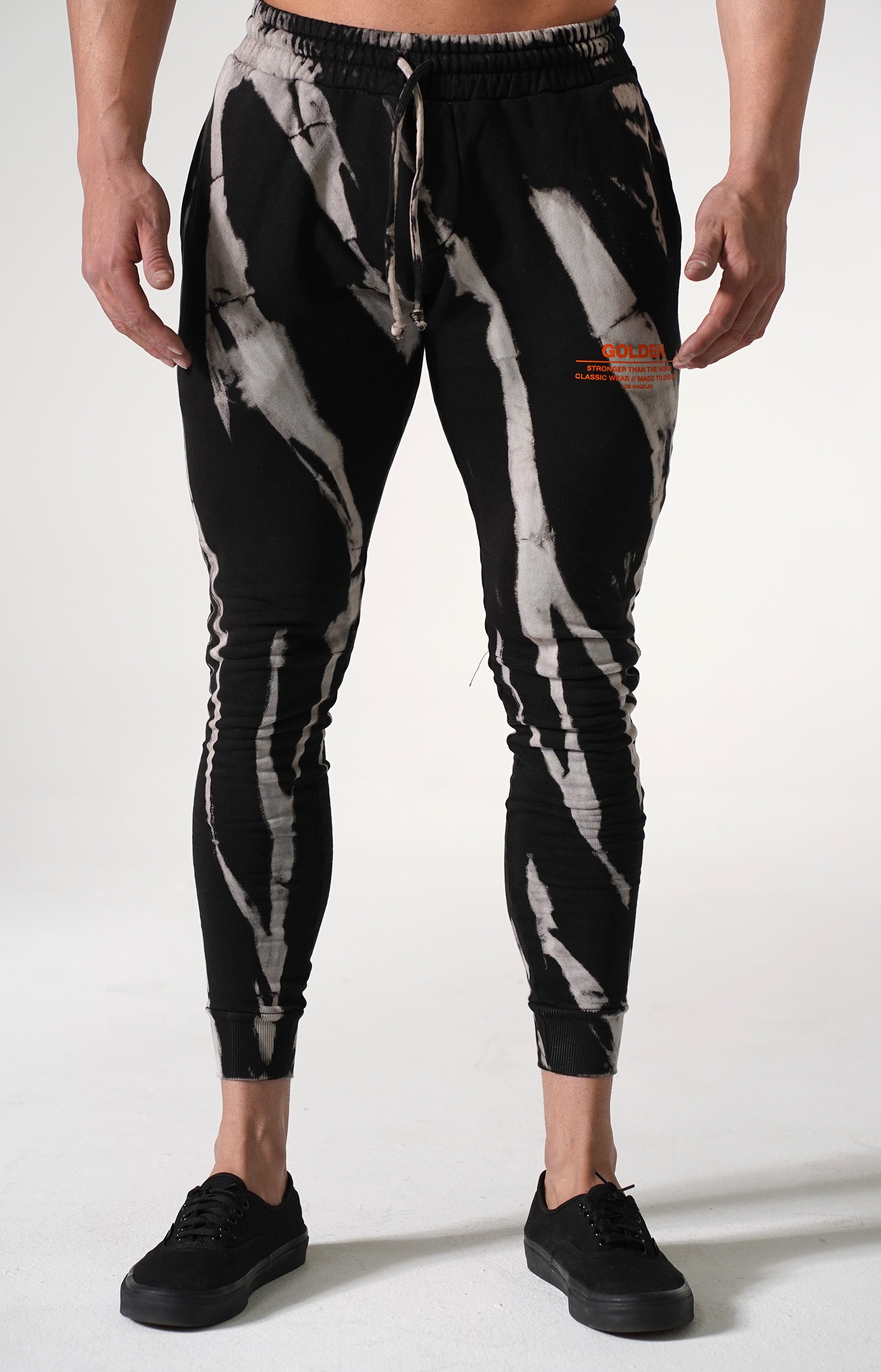 Granite Tie Dye Golden Joggers