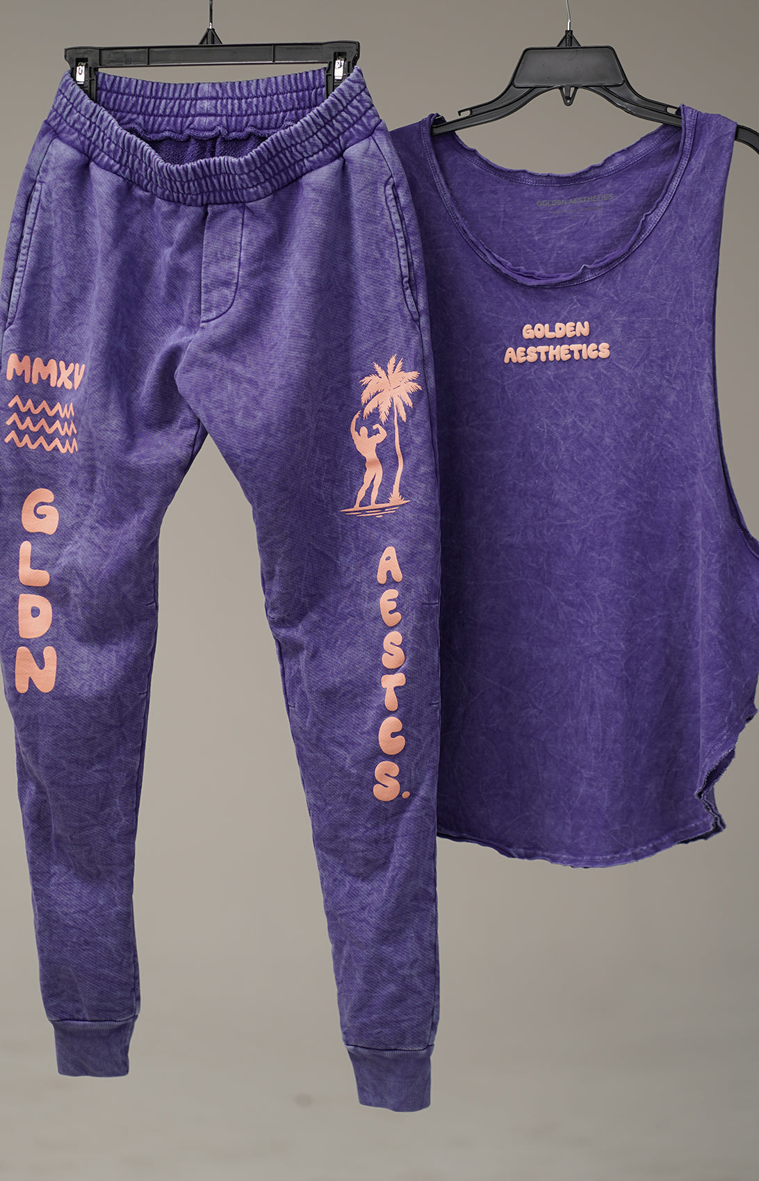 Purple Mineral Muscle Tank