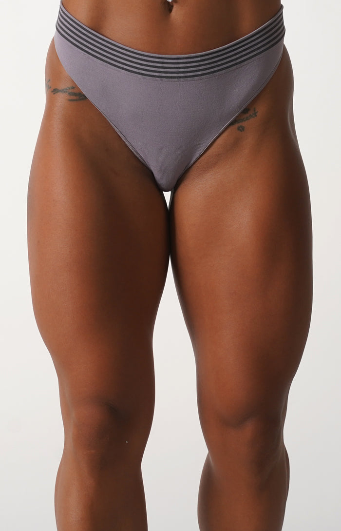 Faded Purple Thong