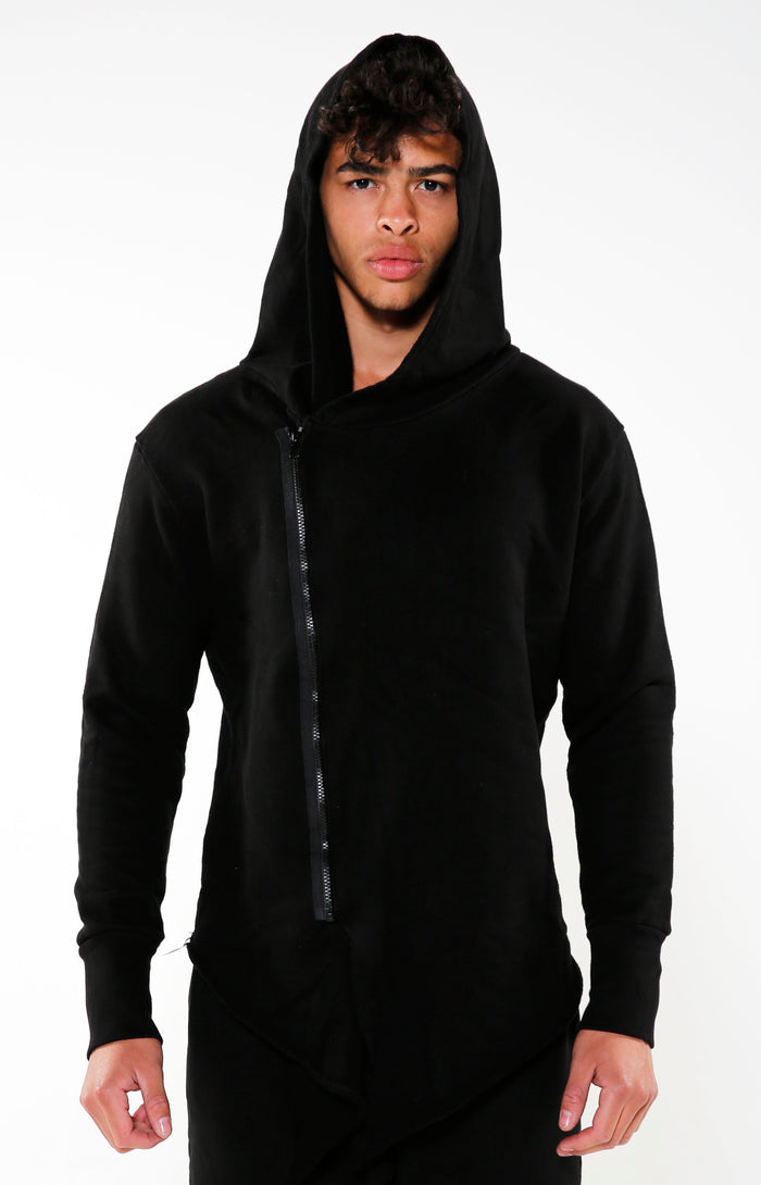 Men's Black Heavy Assassin Hoodie | Golden Aesthetics - Golden Aesthetics