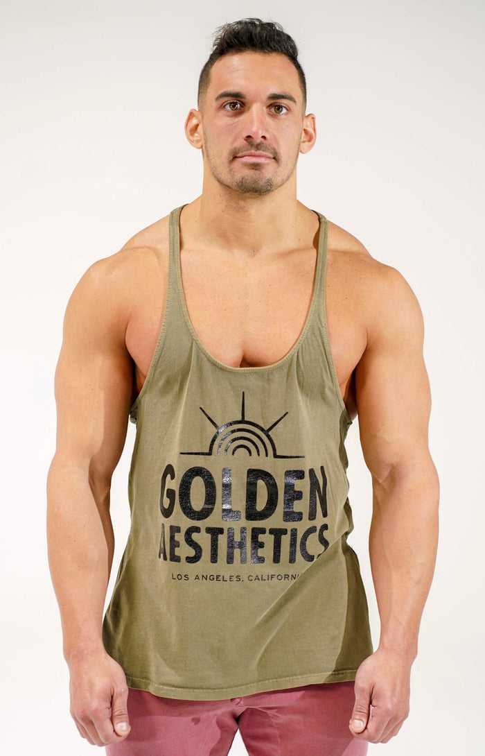 Army Green Sunrise Stringer