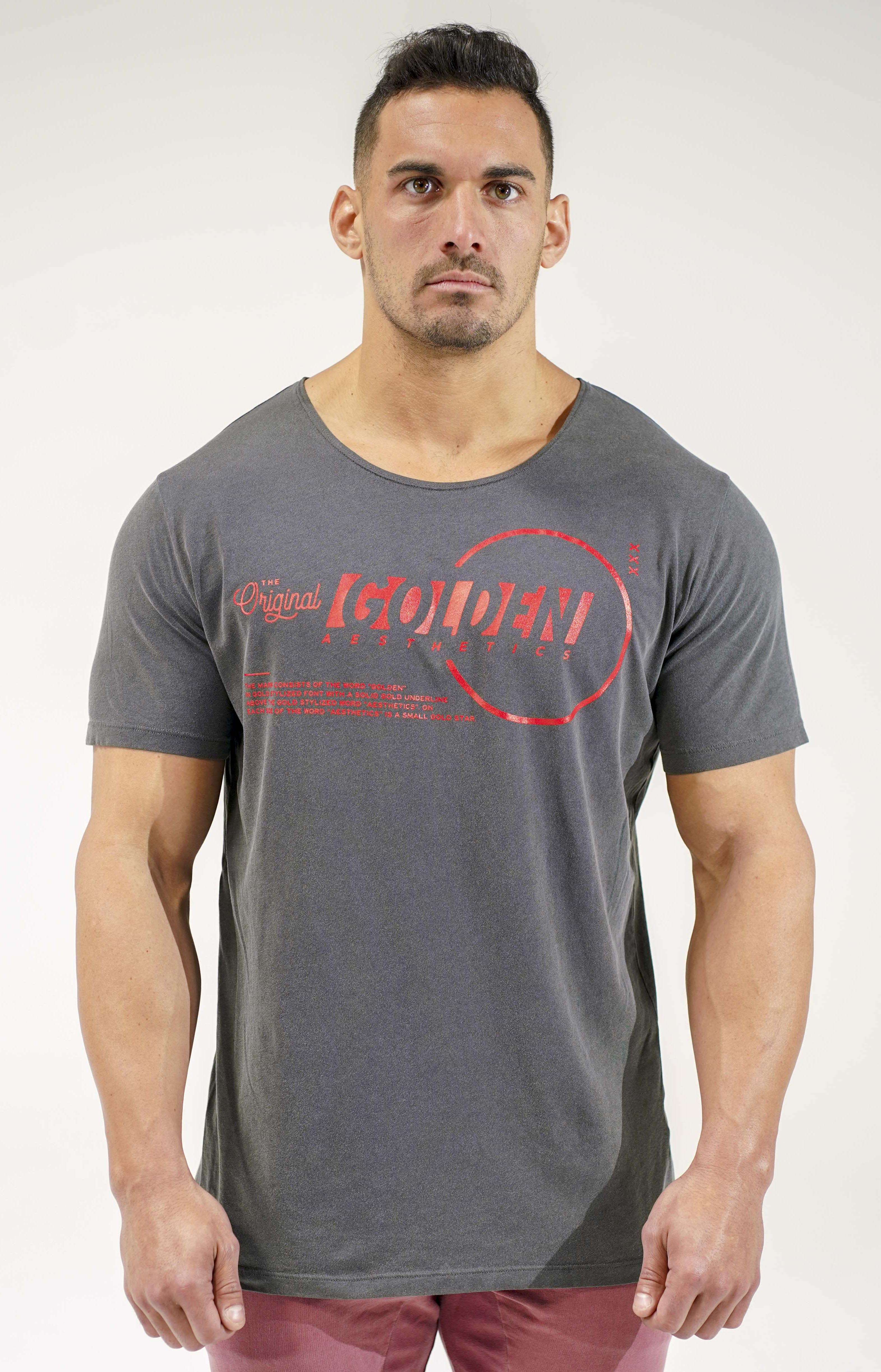 Charcoal Original Scoop Neck T-Shirt