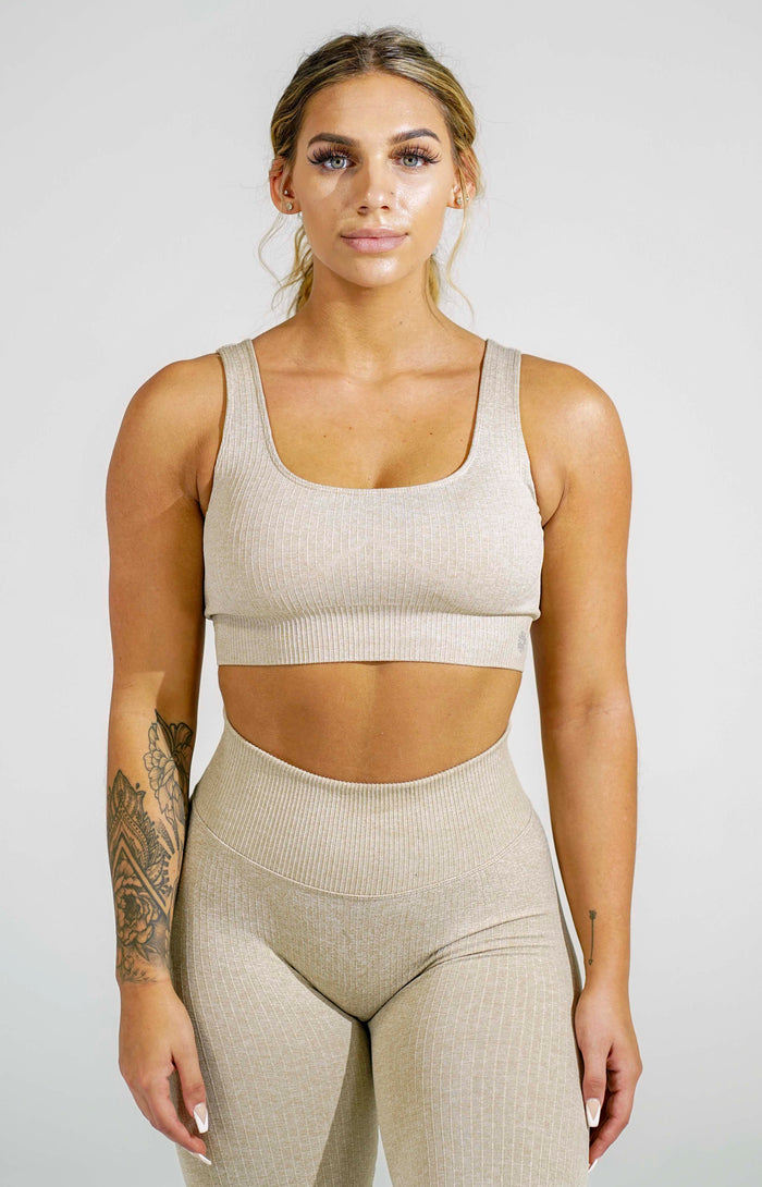 Khaki Women’s Sports Bra