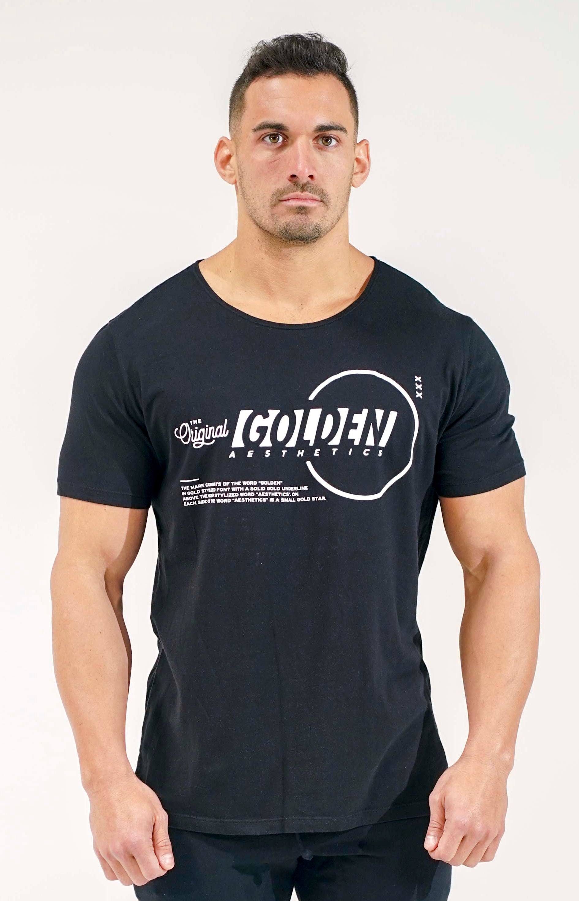 Black Original Scoop Neck T-Shirt