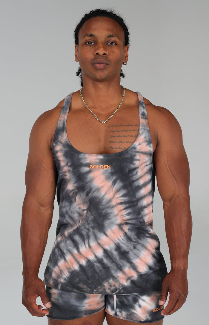 Black Tie Dye Stringer