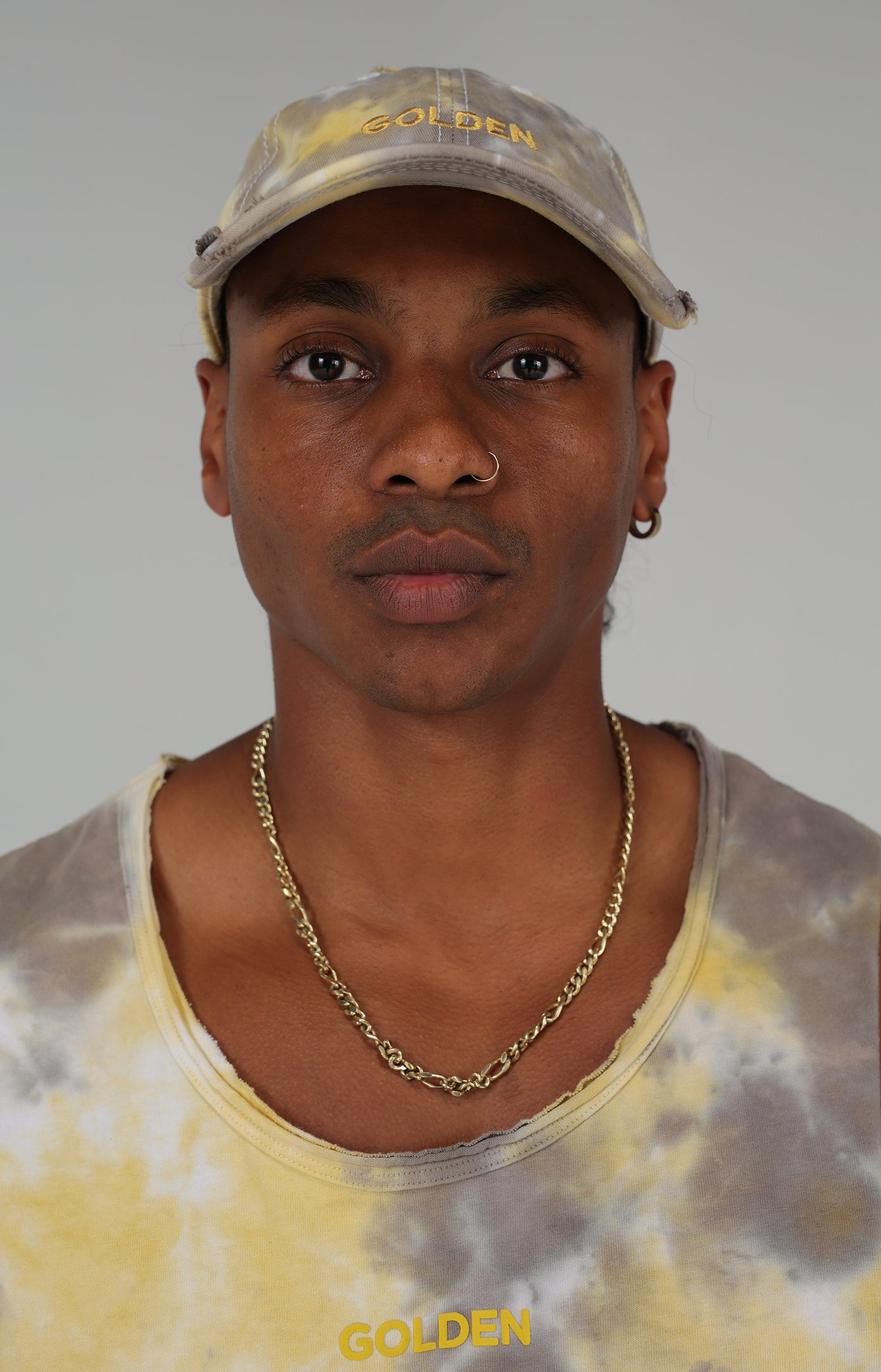 Gold Tie Dye Classic Hat