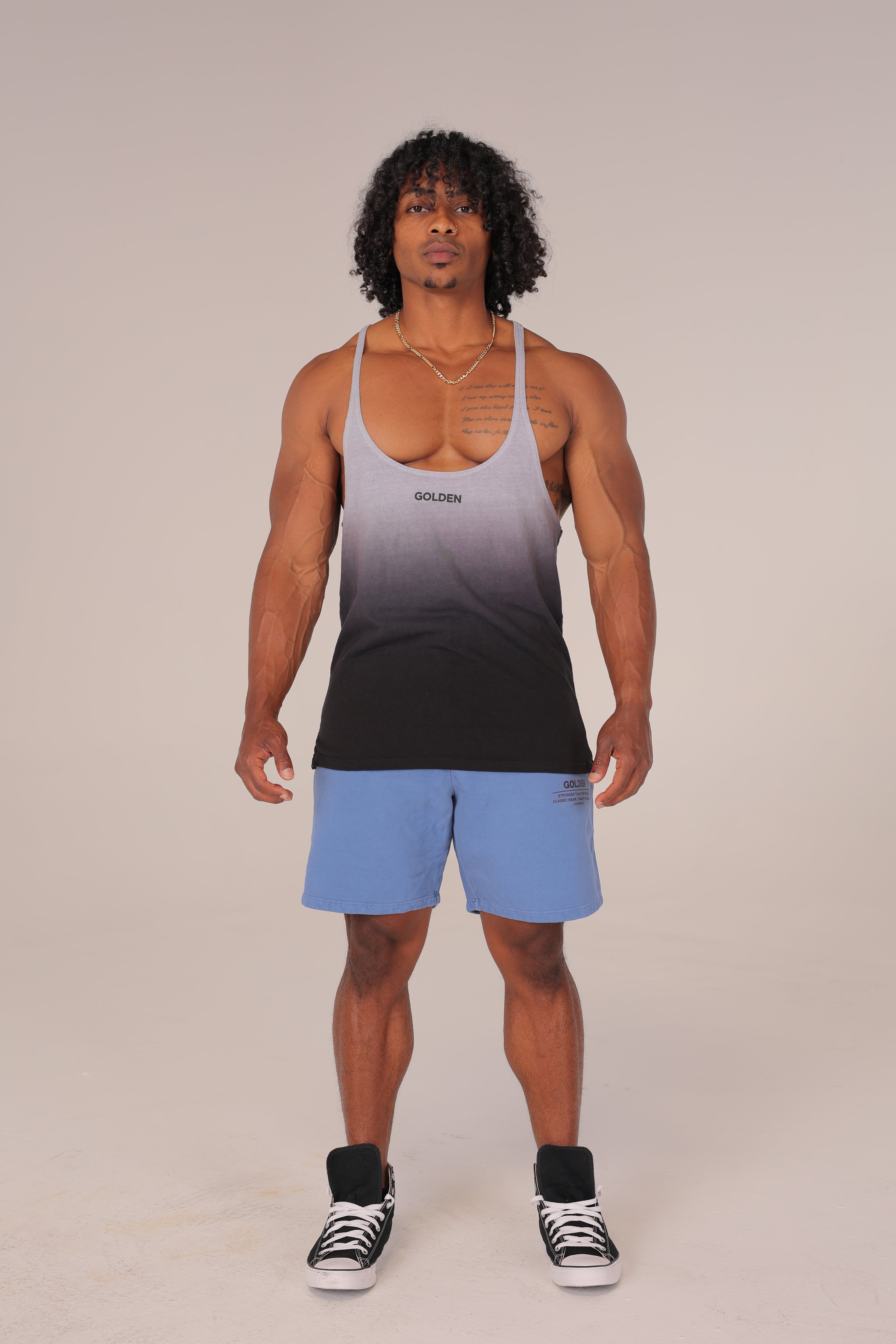 Dip Dye Black Stringer