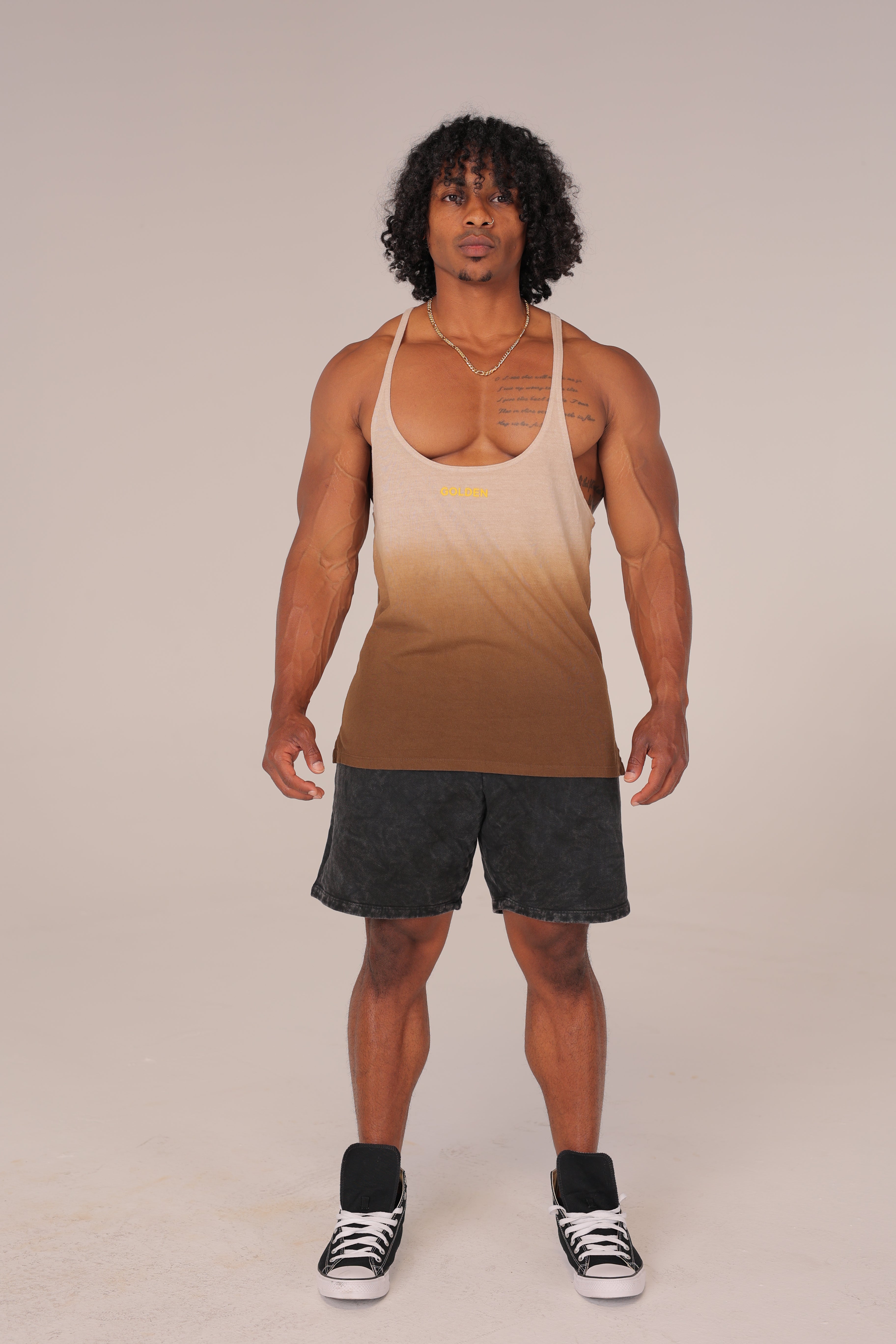 Dip Dye Army Stringer