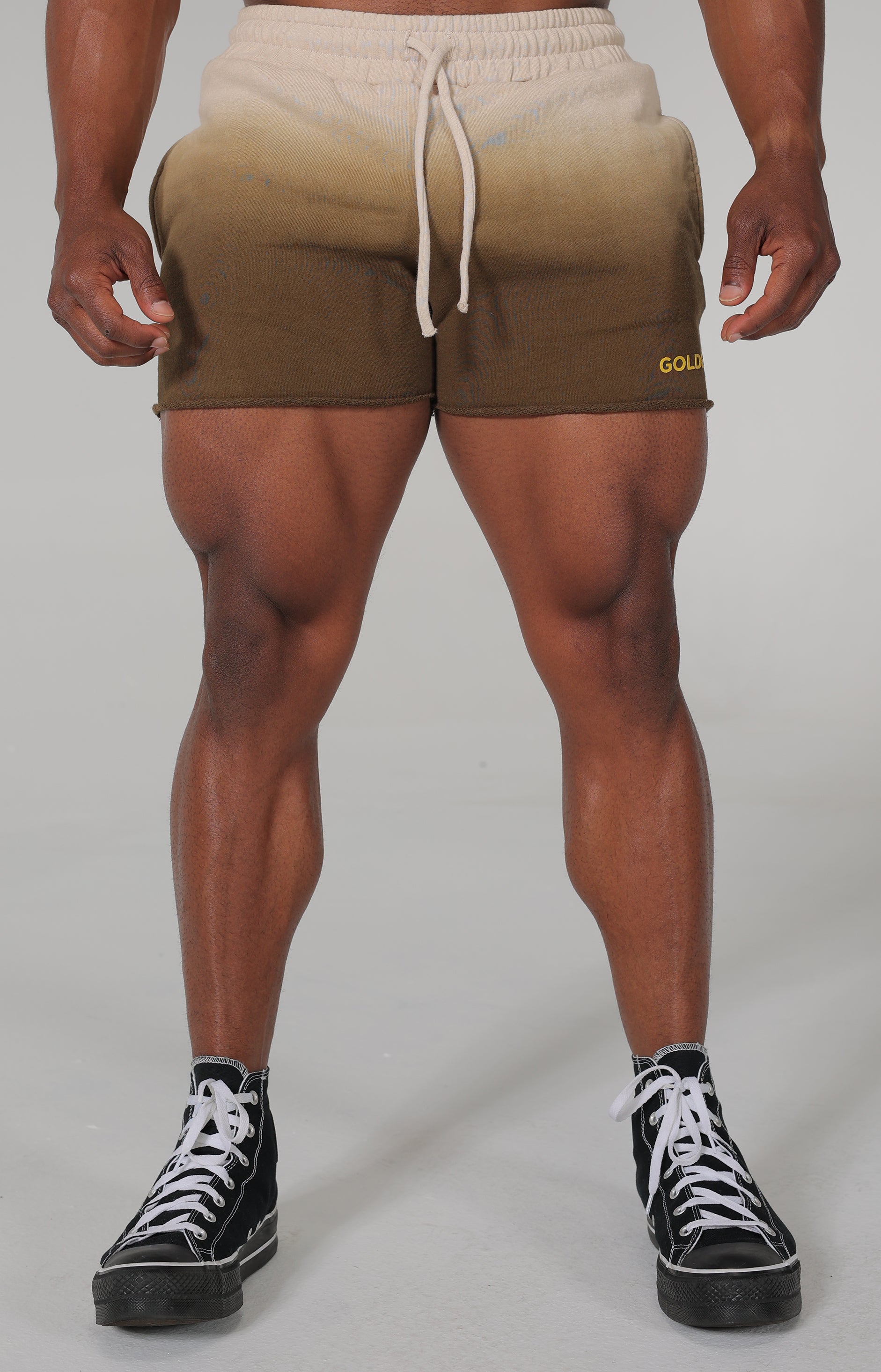 Dip Dye Army Shorts