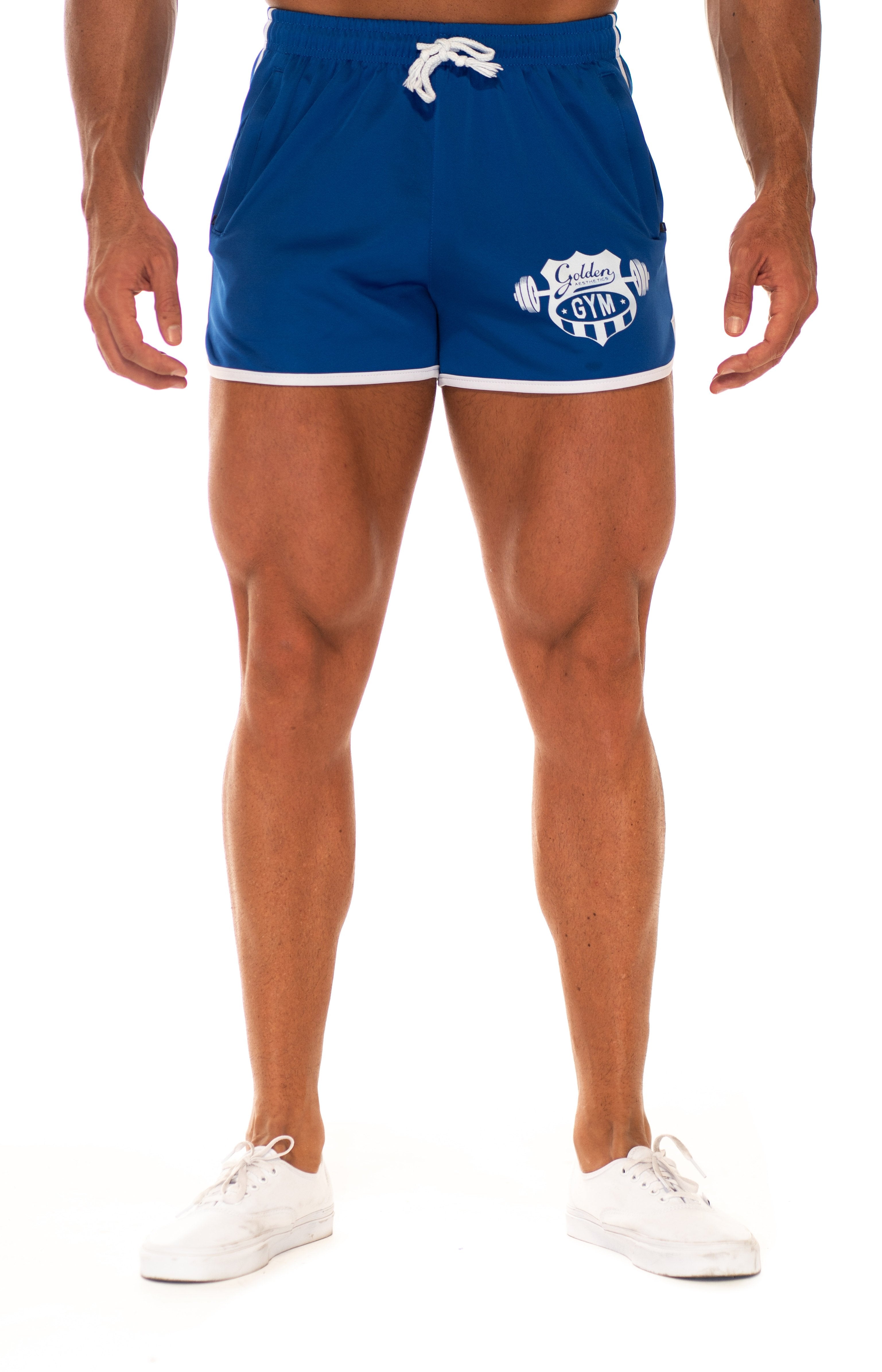Blue 70s Shorts