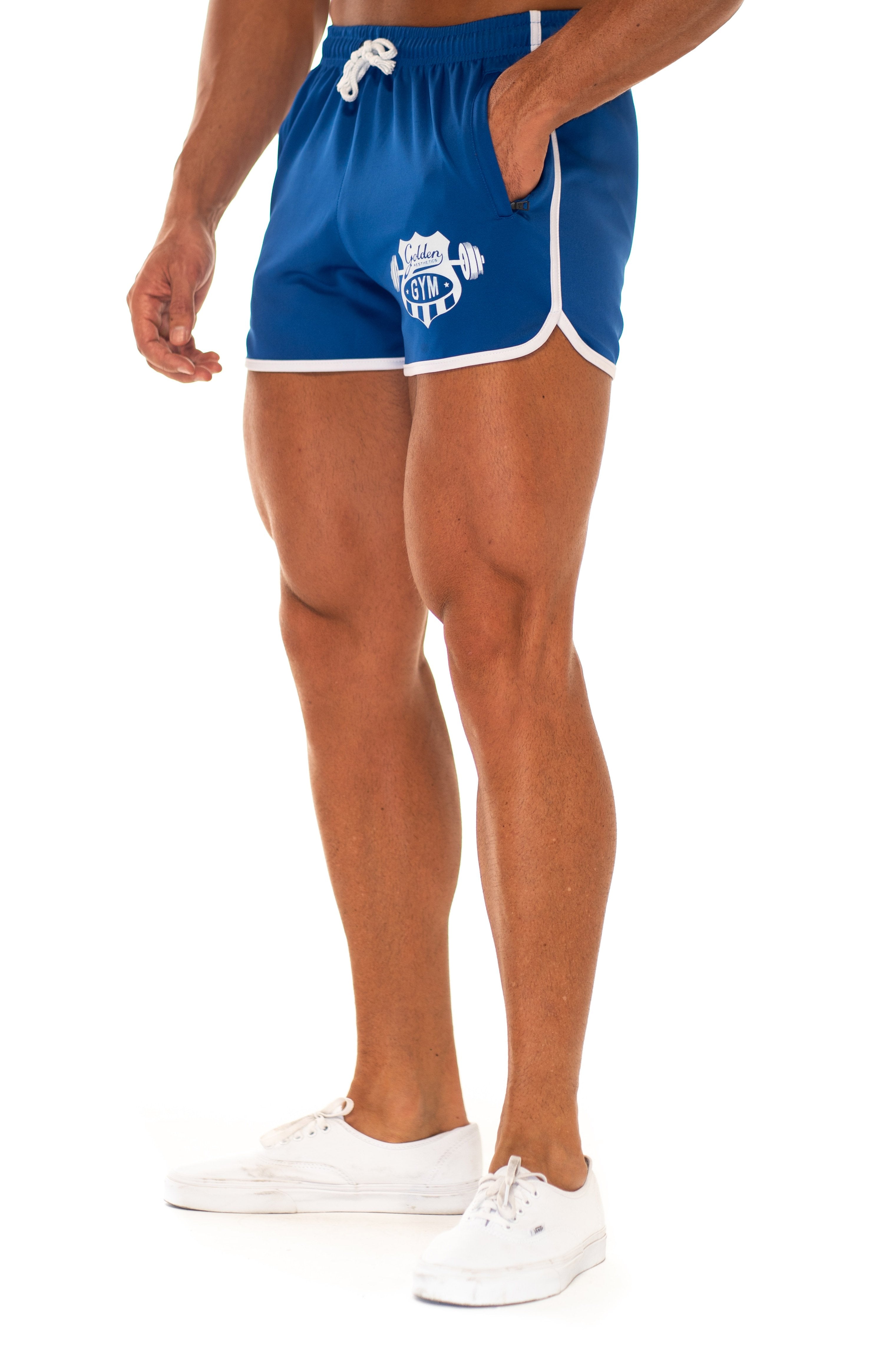 Blue 70s Shorts