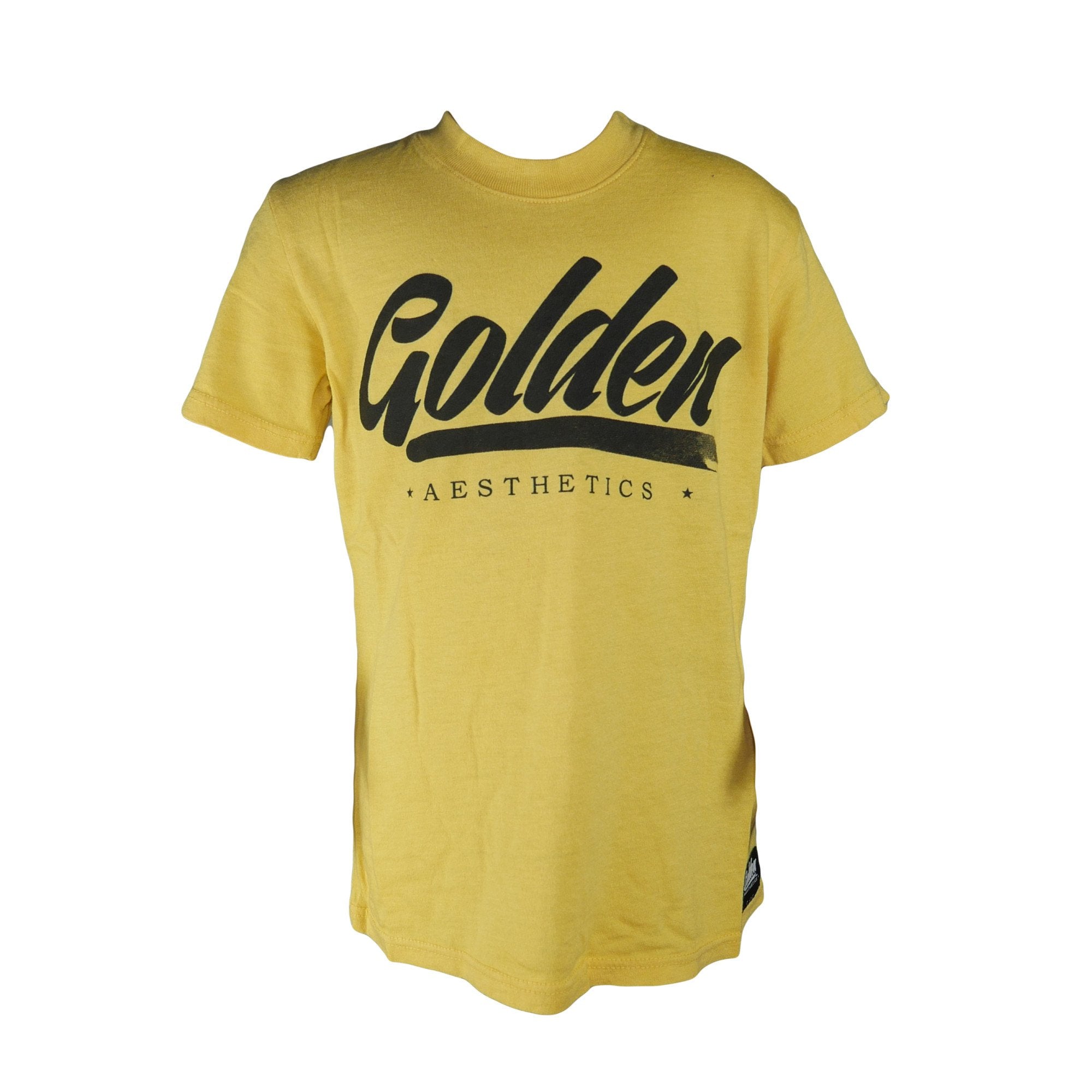 Kid's Collection T-Shirt - Yellow - Golden Aesthetics
